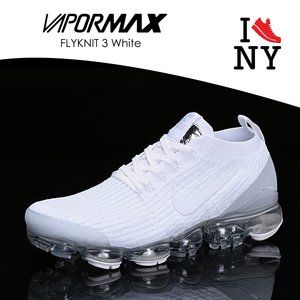 Nike Air VaporMax Flyknit 3 Triple White Men's